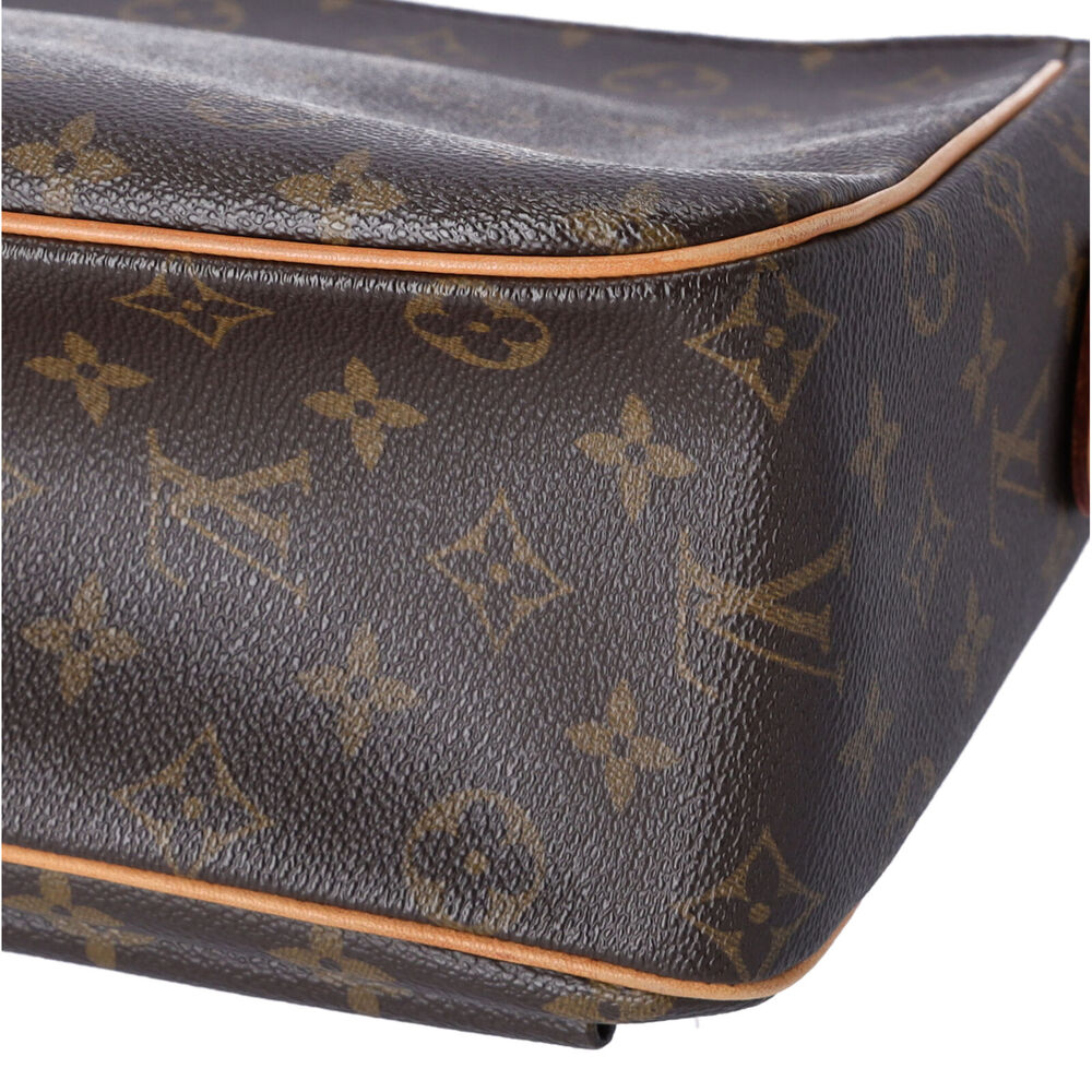 Louis Vuitton Viva Cite GM Monogram Shoulder Bag M51163 Brown Canvas - Picture 7 of 9